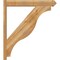 Ekena Millwork Funston Arts & Crafts Rough Sawn Outlooker, Western Red Cedar, 6"W x 36"D x 40"H OUT06X36X40FST03RWR - alternate 2